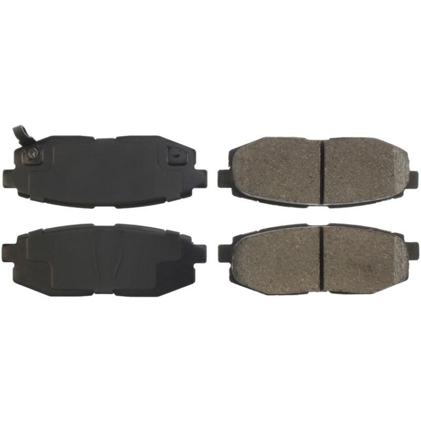 CENTRIC PARTS 105.11240 Posi Quiet Ceramic Brake Pads with Shims and Hardware