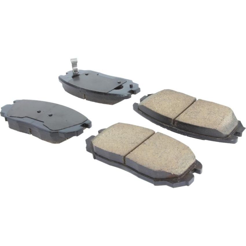 CENTRIC PARTS 105.11251 Posi Quiet Ceramic Brake Pads with Shims and Hardware