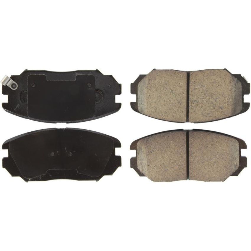 CENTRIC PARTS 105.11251 Posi Quiet Ceramic Brake Pads with Shims and Hardware