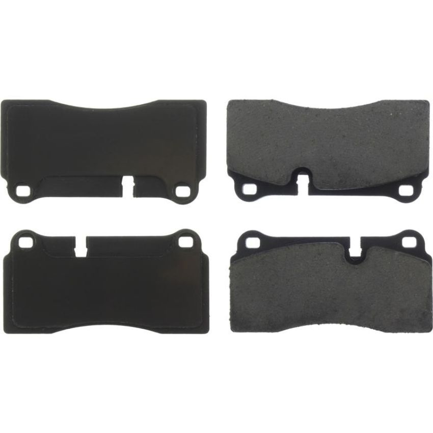 CENTRIC PARTS 105.11550 Posi Quiet Ceramic Brake Pads with Shims and Hardware