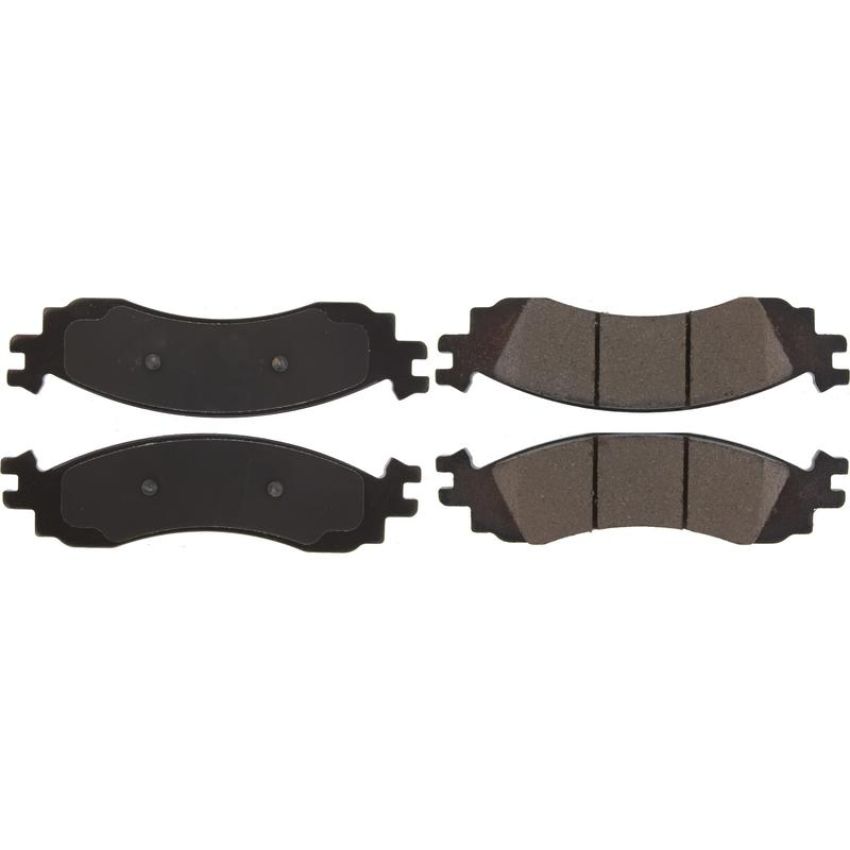 CENTRIC PARTS 105.11580 Posi Quiet Ceramic Brake Pads with Shims and Hardware