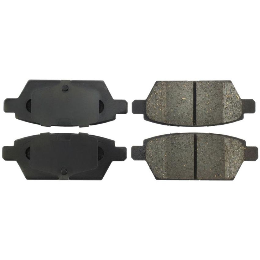 CENTRIC PARTS 105.11610 Posi Quiet Ceramic Brake Pads with Shims and Hardware