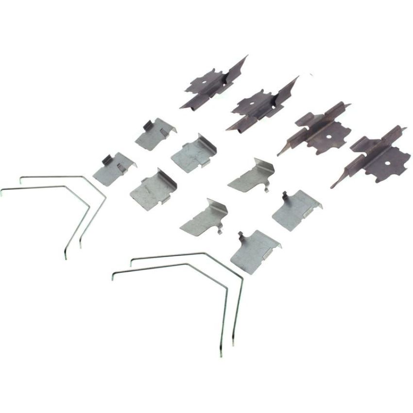 CENTRIC PARTS 105.11640 Posi Quiet Ceramic Brake Pads with Shims and Hardware