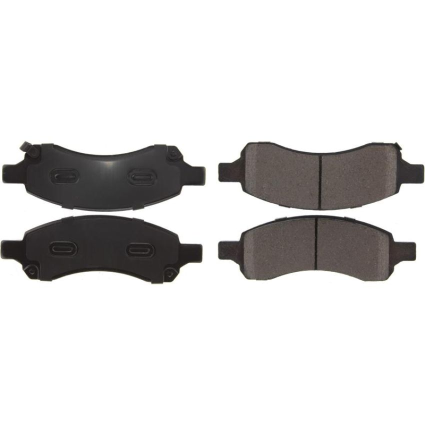 CENTRIC PARTS 105.11691 Posi Quiet Ceramic Brake Pads with Shims and Hardware