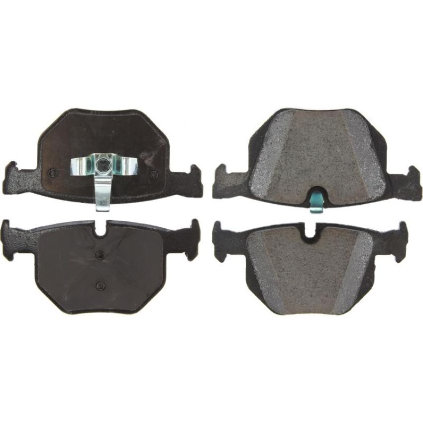 CENTRIC PARTS 105.11700 Posi Quiet Ceramic Brake Pads with Shims and Hardware