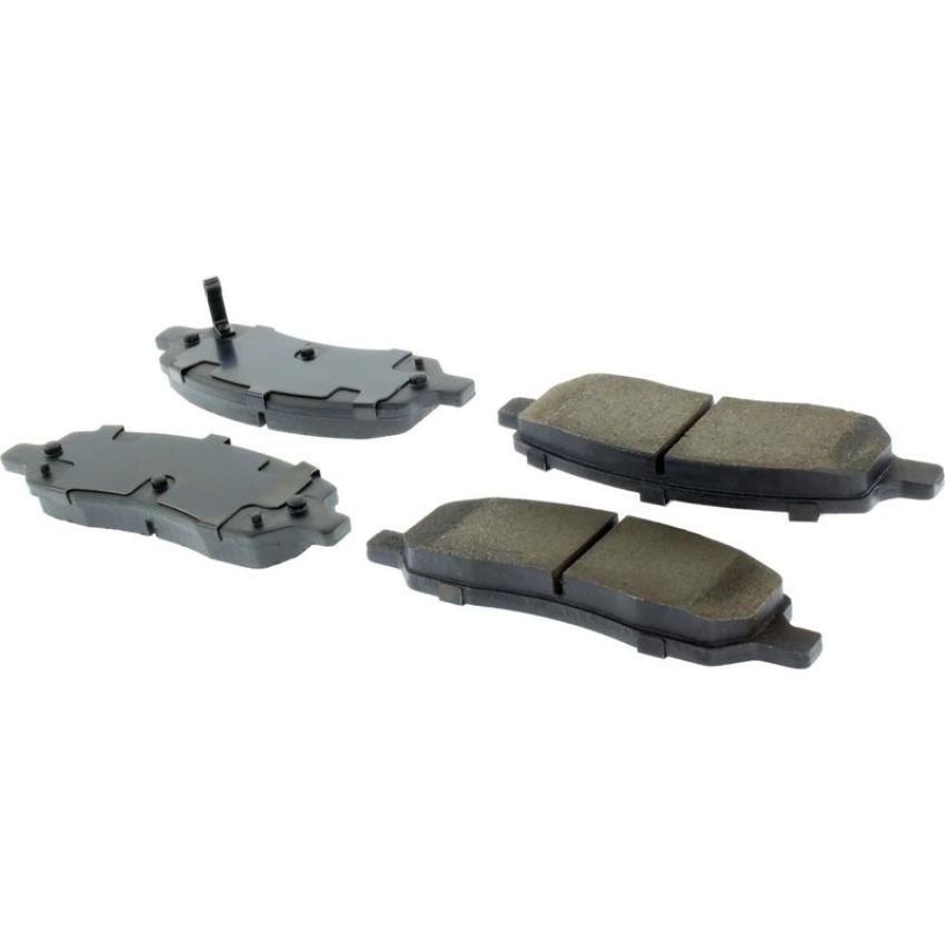 CENTRIC PARTS 105.11720 Posi Quiet Ceramic Brake Pads with Shims and Hardware