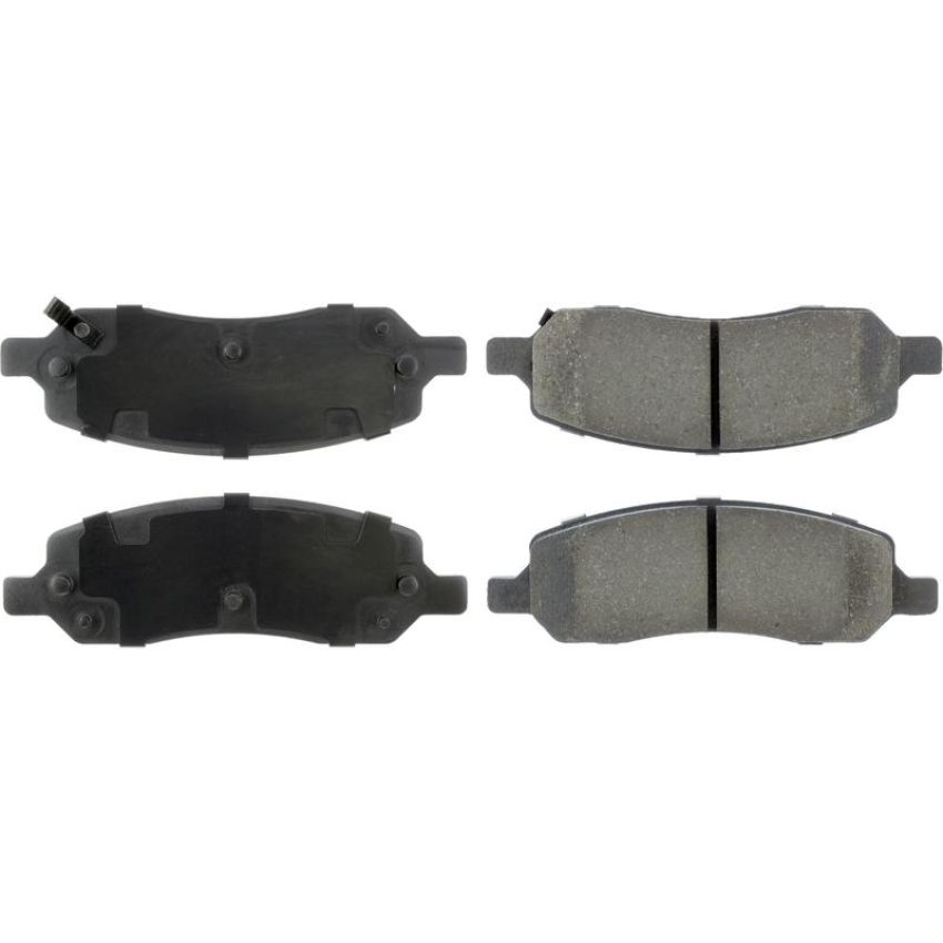 CENTRIC PARTS 105.11720 Posi Quiet Ceramic Brake Pads with Shims and Hardware