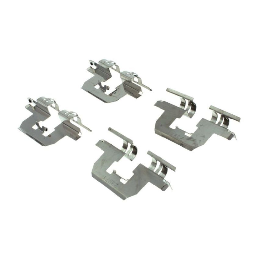 CENTRIC PARTS 105.11800 Posi Quiet Ceramic Brake Pads with Shims and Hardware