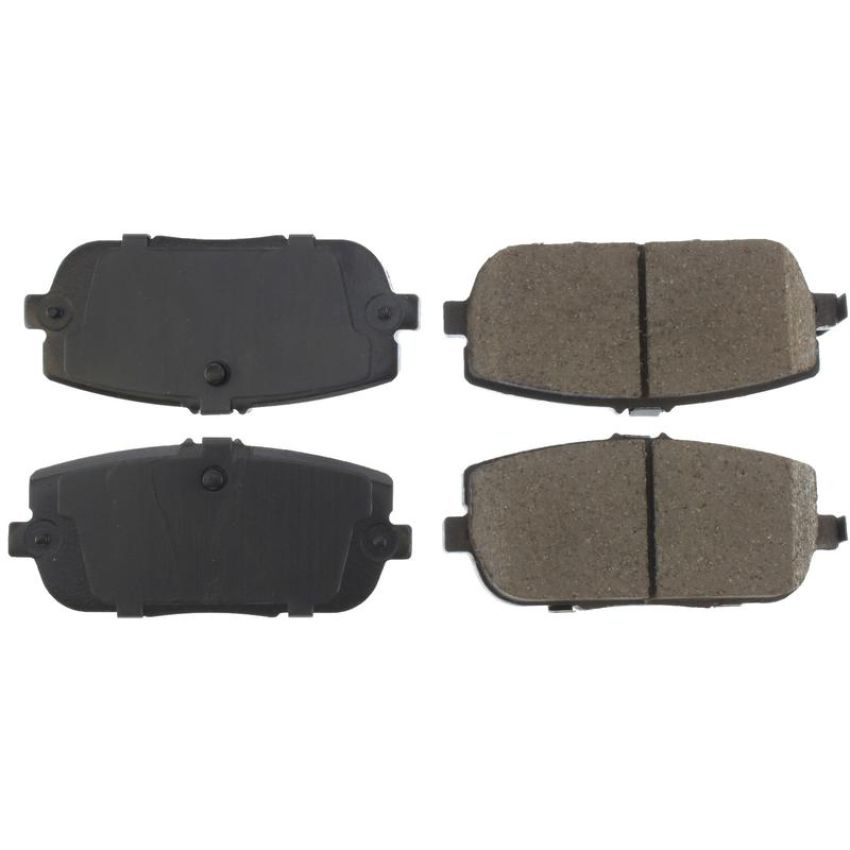 CENTRIC PARTS 105.11800 Posi Quiet Ceramic Brake Pads with Shims and Hardware
