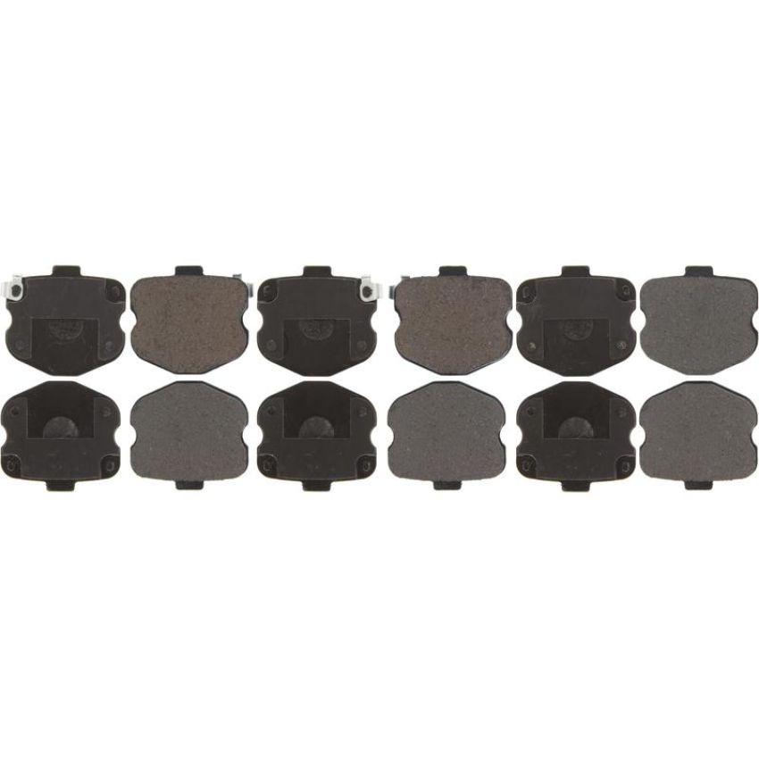 CENTRIC PARTS 105.11850 Posi Quiet Ceramic Brake Pads with Shims