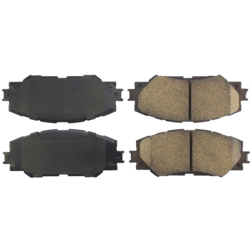 CENTRIC PARTS 105.12100 Posi Quiet Ceramic Brake Pads with Shims and Hardware