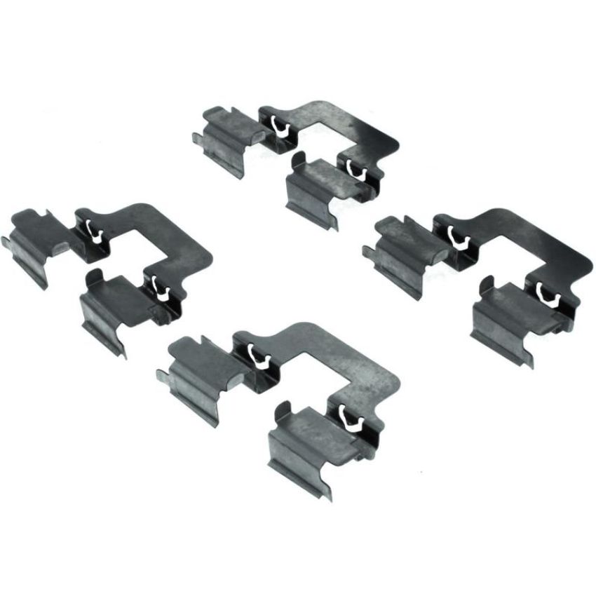 CENTRIC PARTS 105.12260 Posi Quiet Ceramic Brake Pads with Shims and Hardware