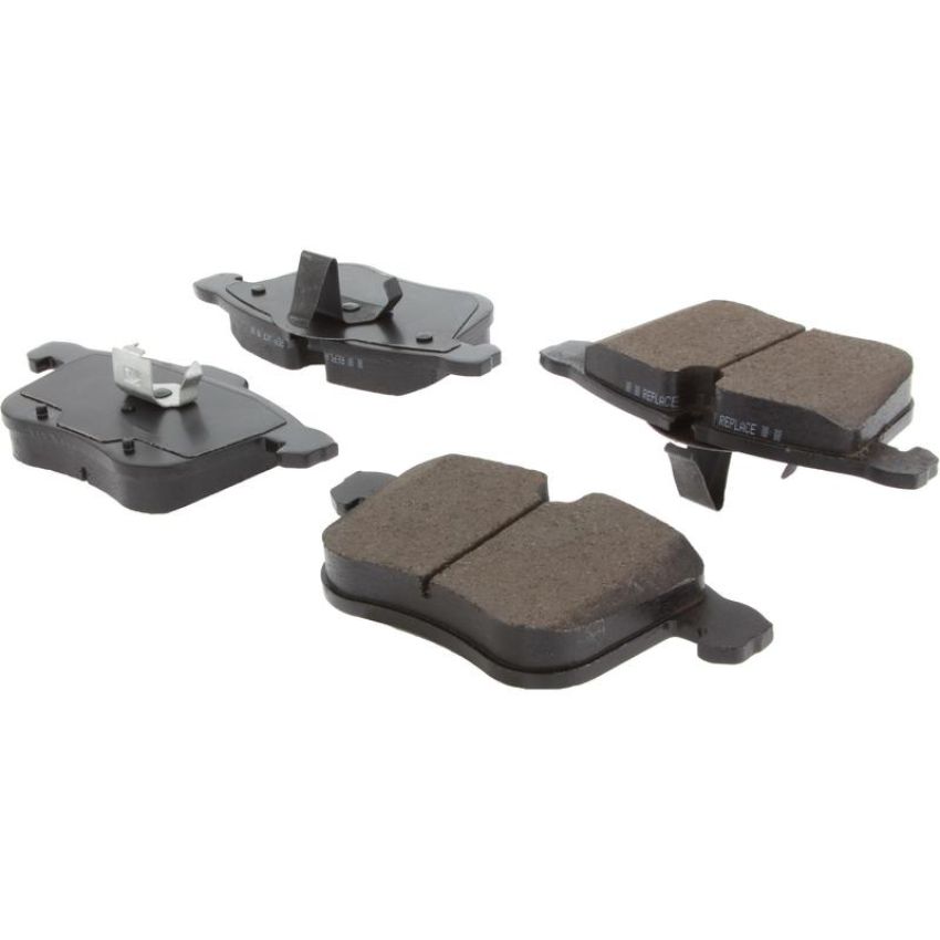 CENTRIC PARTS 105.12570 Posi Quiet Ceramic Brake Pads with Shims and Hardware