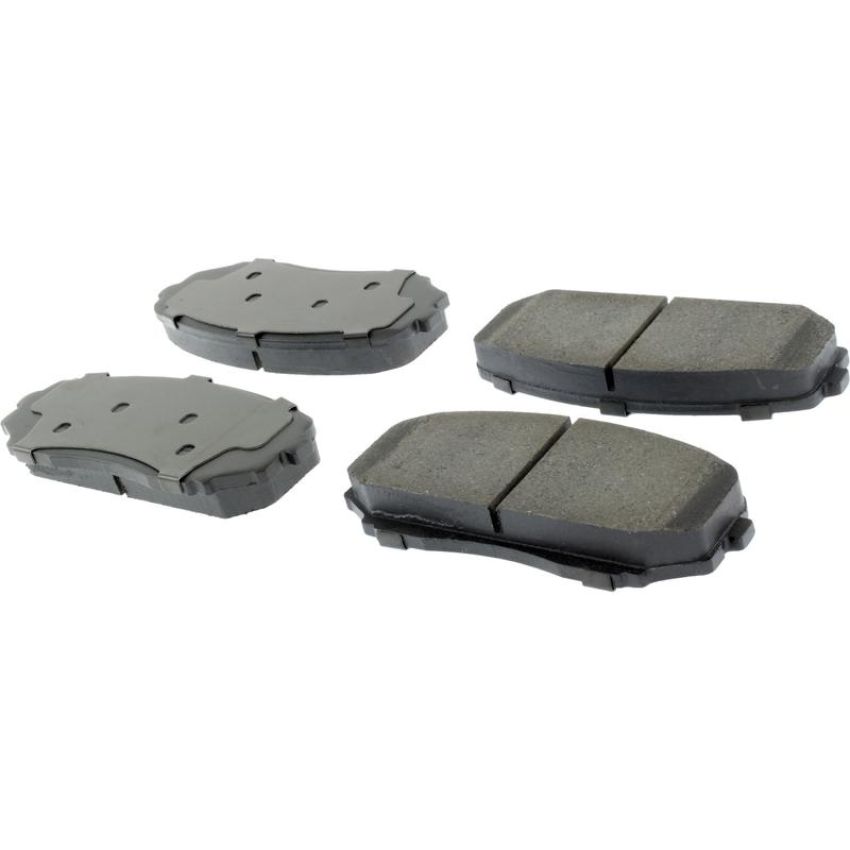 CENTRIC PARTS 105.12580 Posi Quiet Ceramic Brake Pads with Shims and Hardware