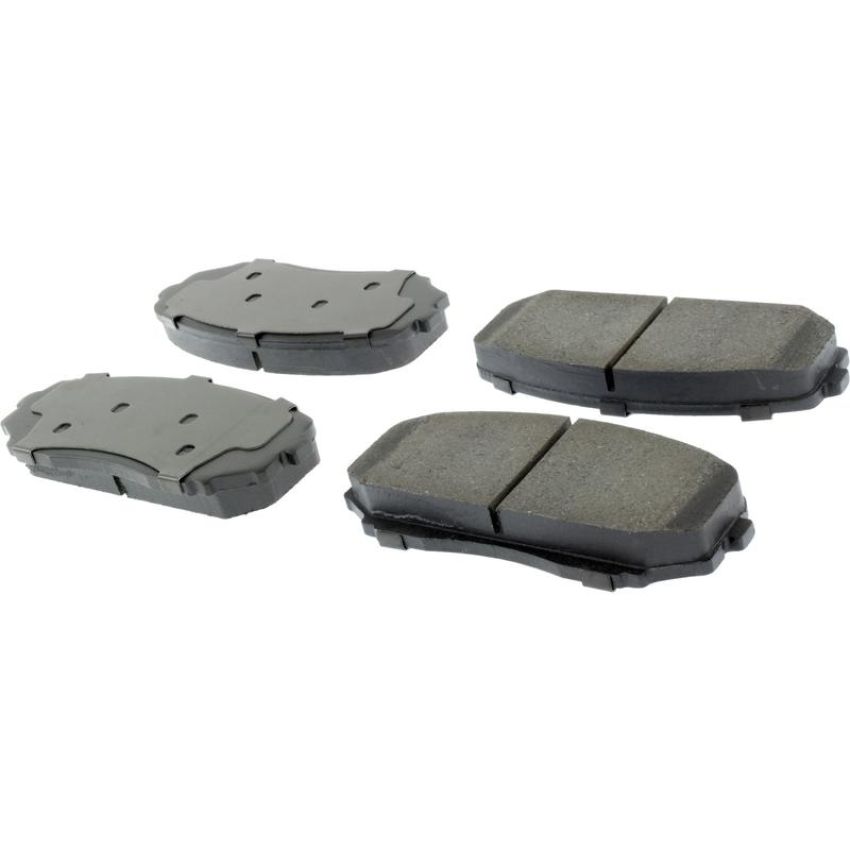 CENTRIC PARTS 105.12580 Posi Quiet Ceramic Brake Pads with Shims and Hardware