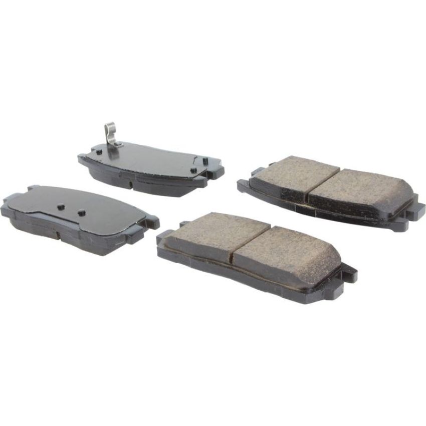 CENTRIC PARTS 105.12750 Posi Quiet Ceramic Brake Pads with Shims and Hardware