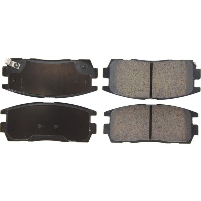 CENTRIC PARTS 105.12750 Posi Quiet Ceramic Brake Pads with Shims and Hardware