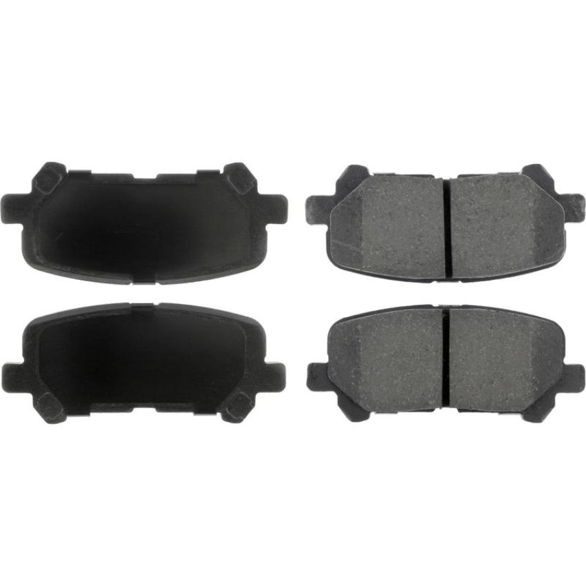 CENTRIC PARTS 105.12810 Posi Quiet Ceramic Brake Pads with Shims and Hardware