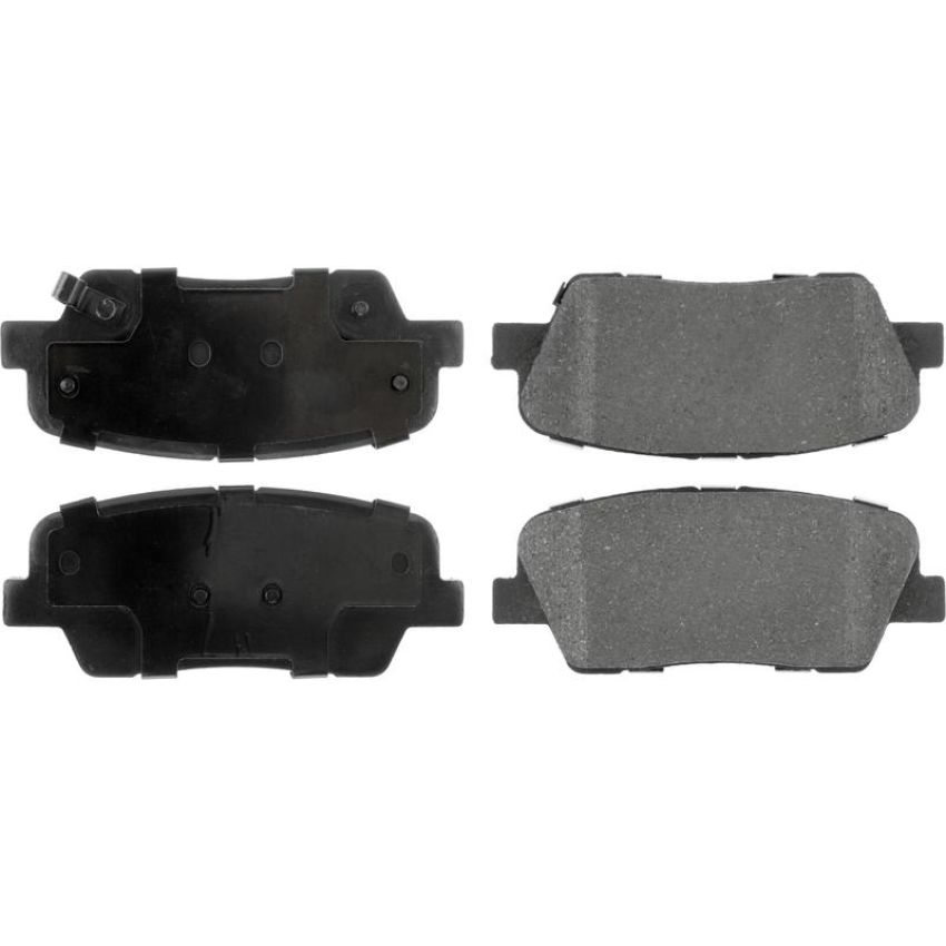 CENTRIC PARTS 105.12840 Posi Quiet Ceramic Brake Pads with Shims and Hardware
