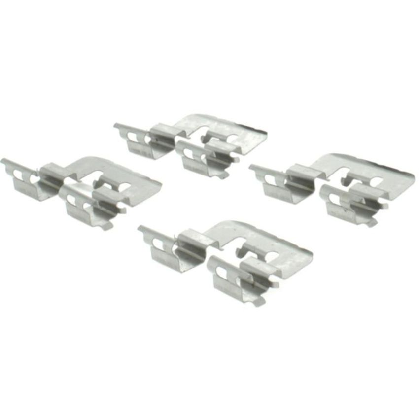 CENTRIC PARTS 105.12842 Posi Quiet Ceramic Brake Pads with Shims and Hardware