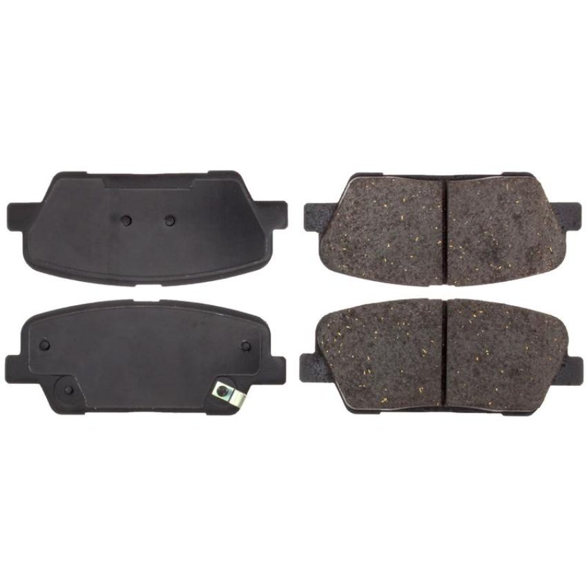 CENTRIC PARTS 105.12842 Posi Quiet Ceramic Brake Pads with Shims and Hardware