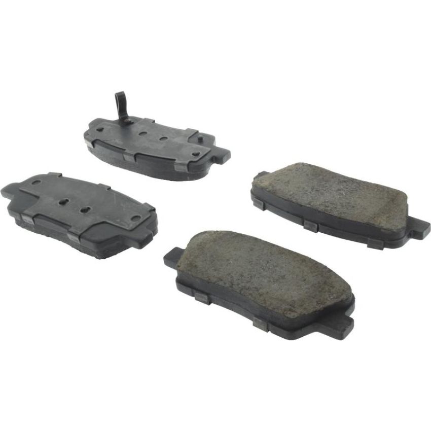 CENTRIC PARTS 105.12843 Posi Quiet Ceramic Brake Pads with Shims