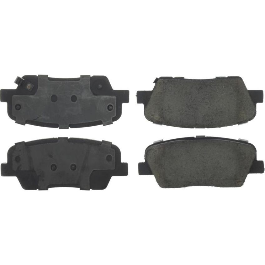 CENTRIC PARTS 105.12843 Posi Quiet Ceramic Brake Pads with Shims