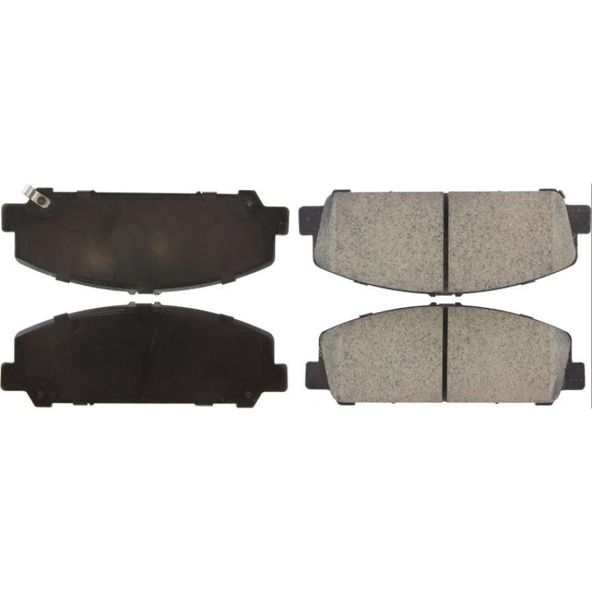 CENTRIC PARTS 105.12860 Posi Quiet Ceramic Brake Pads with Shims and Hardware