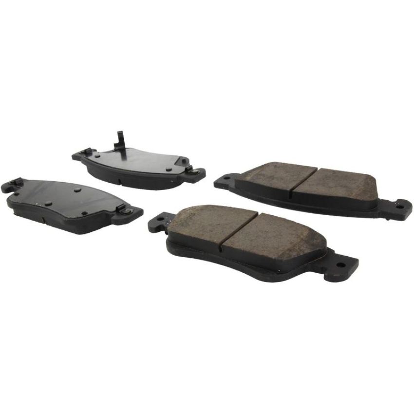 CENTRIC PARTS 105.12870 Posi Quiet Ceramic Brake Pads with Shims and Hardware