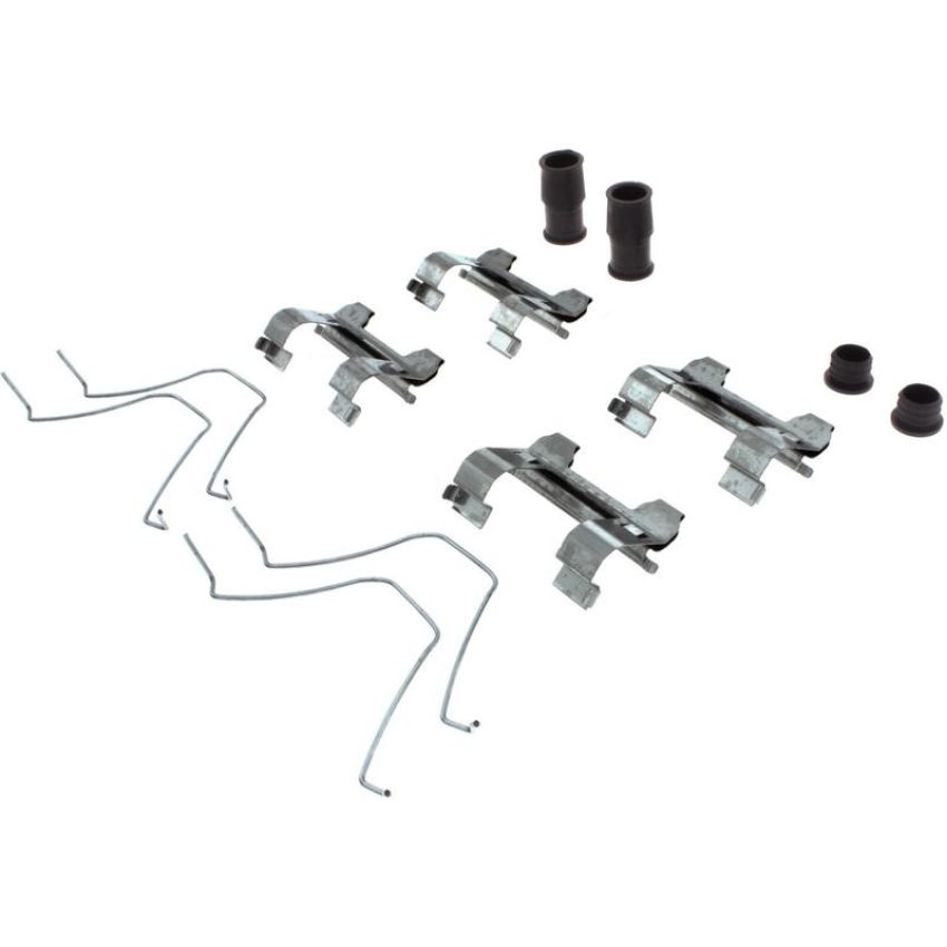 CENTRIC PARTS 105.12870 Posi Quiet Ceramic Brake Pads with Shims and Hardware