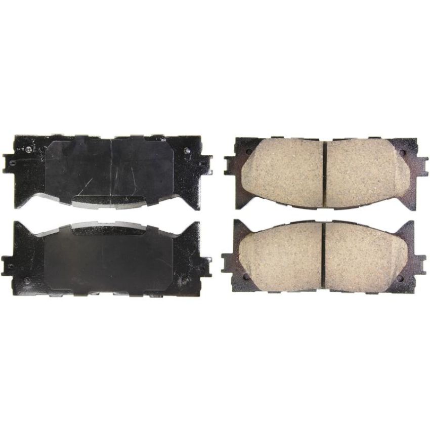 CENTRIC PARTS 105.12930 Posi Quiet Ceramic Brake Pads with Shims and Hardware