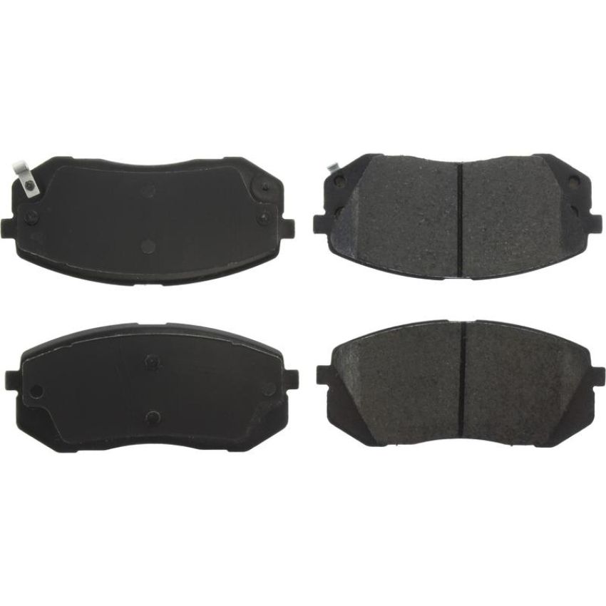 CENTRIC PARTS 105.12951 Posi Quiet Ceramic Brake Pads with Shims and Hardware