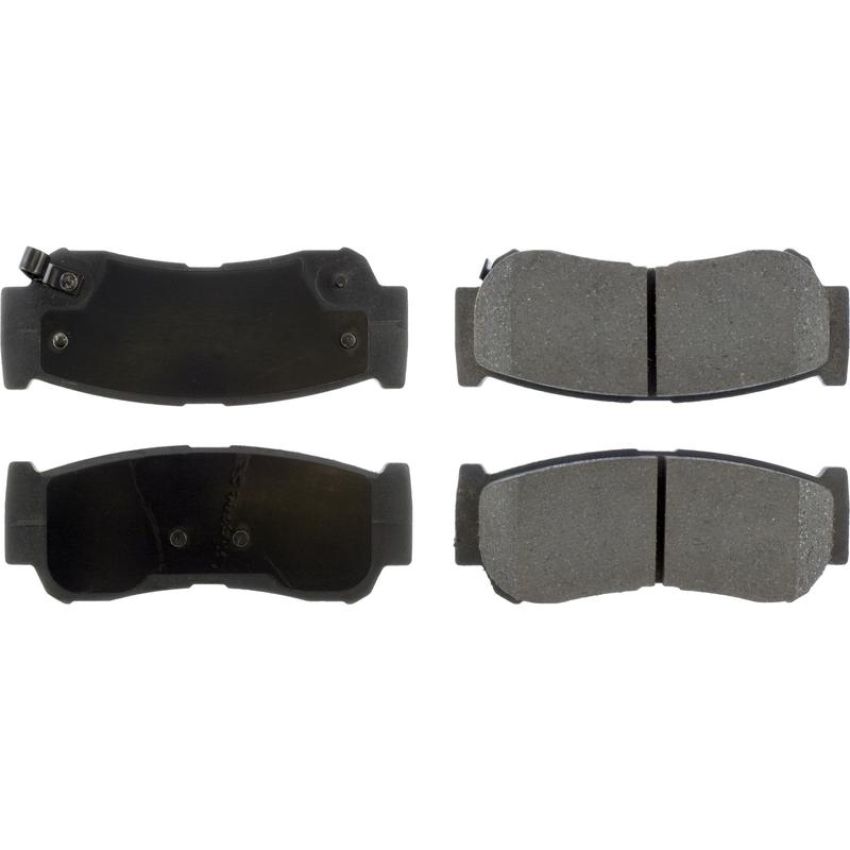 CENTRIC PARTS 105.12970 Posi Quiet Ceramic Brake Pads with Shims and Hardware