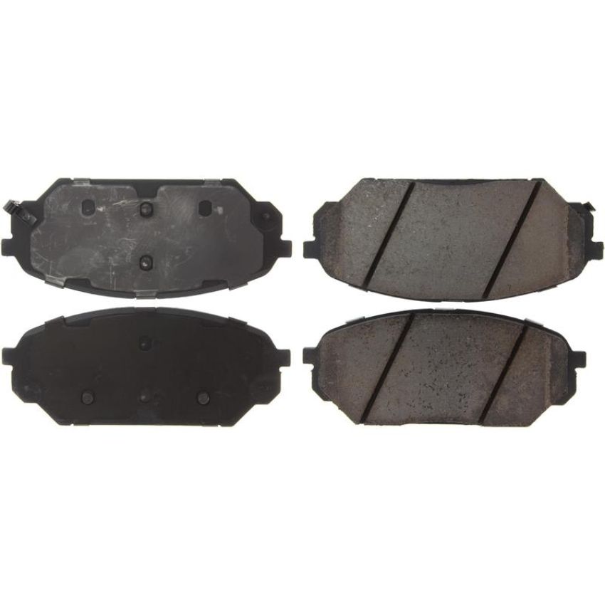 CENTRIC PARTS 105.13010 Posi Quiet Ceramic Brake Pads with Shims and Hardware