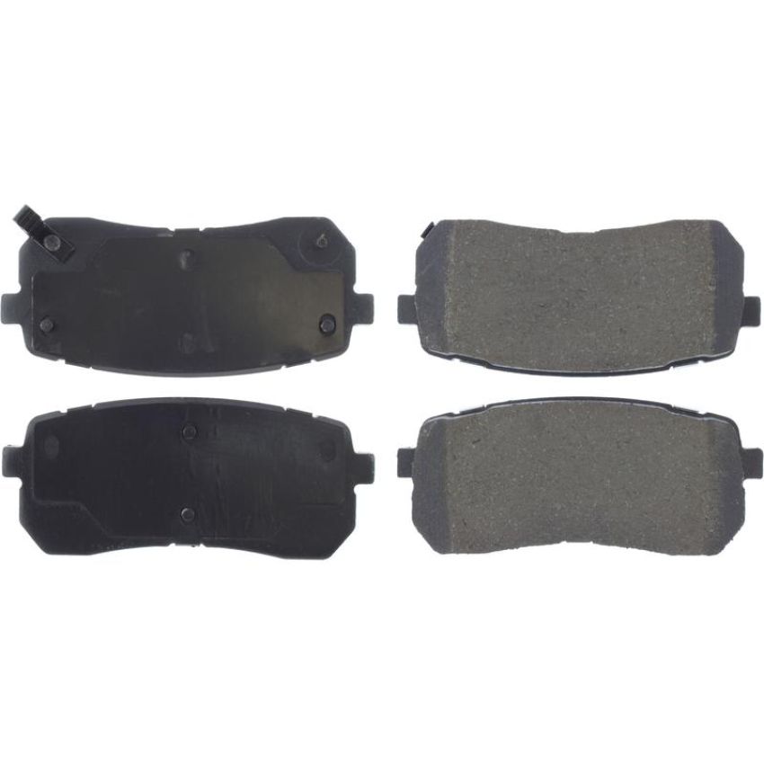 CENTRIC PARTS 105.13020 Posi Quiet Ceramic Brake Pads with Shims and Hardware