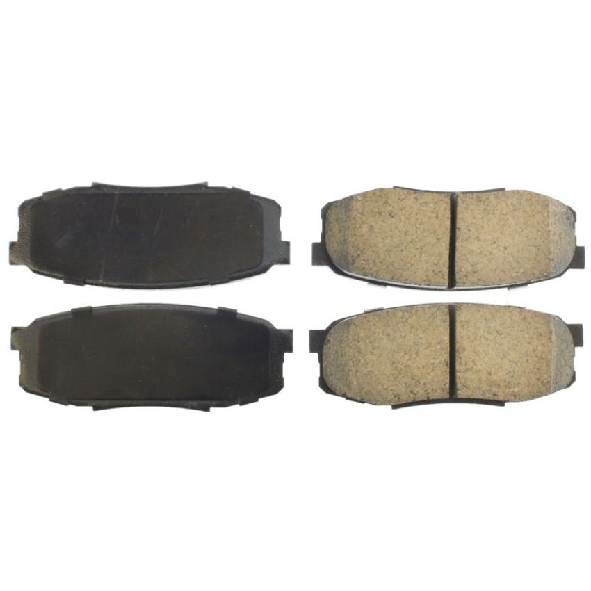 CENTRIC PARTS 105.13040 Posi Quiet Ceramic Brake Pads with Shims and Hardware