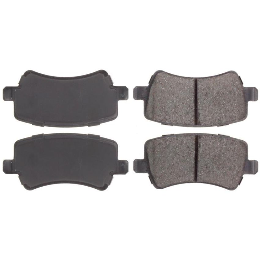 CENTRIC PARTS 105.13071 Posi Quiet Ceramic Brake Pads with Shims and Hardware