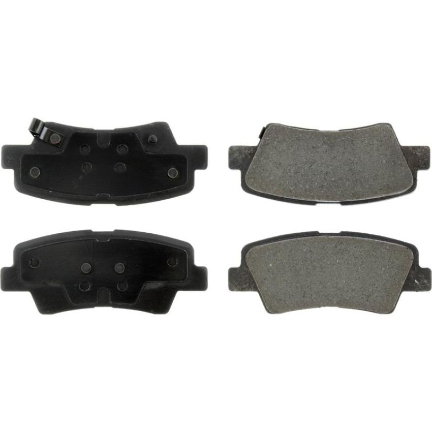 CENTRIC PARTS 105.13130 Posi Quiet Ceramic Brake Pads with Shims and Hardware