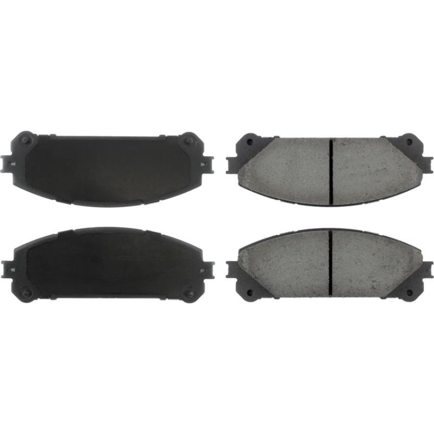 CENTRIC PARTS 105.13240 Posi Quiet Ceramic Brake Pads with Shims and Hardware