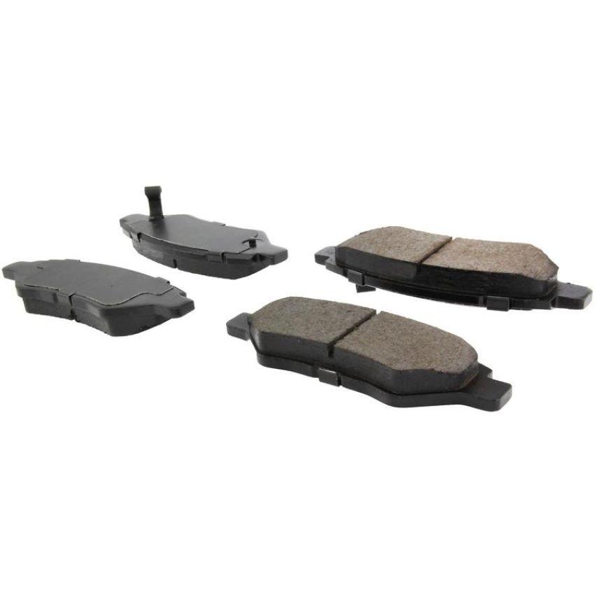 CENTRIC PARTS 105.13370 Posi Quiet Ceramic Brake Pads with Shims and Hardware