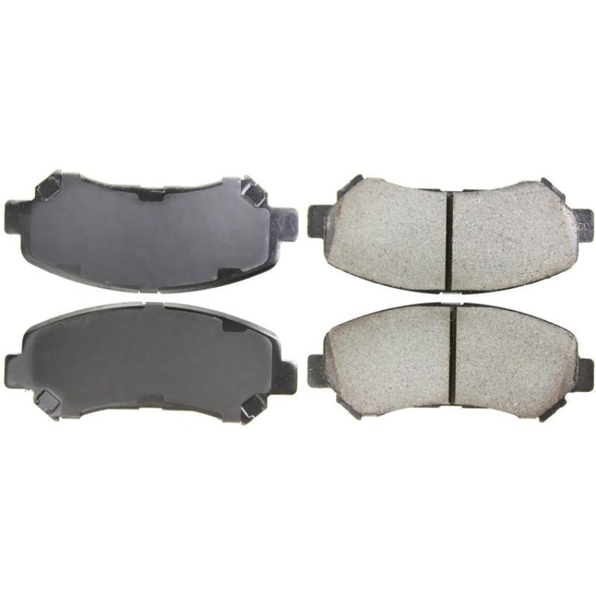 CENTRIC PARTS 105.13380 Posi Quiet Ceramic Brake Pads with Shims and Hardware