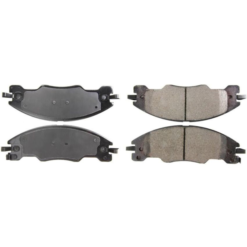 CENTRIC PARTS 105.13390 Posi Quiet Ceramic Brake Pads with Shims and Hardware
