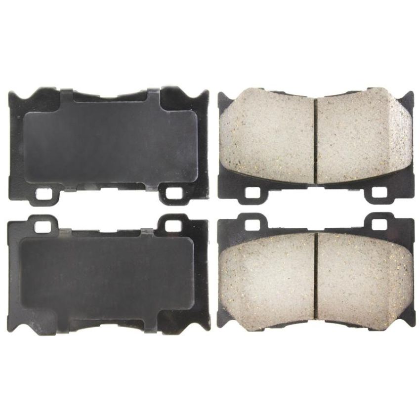 CENTRIC PARTS 105.13460 Posi Quiet Ceramic Brake Pads with Shims and Hardware