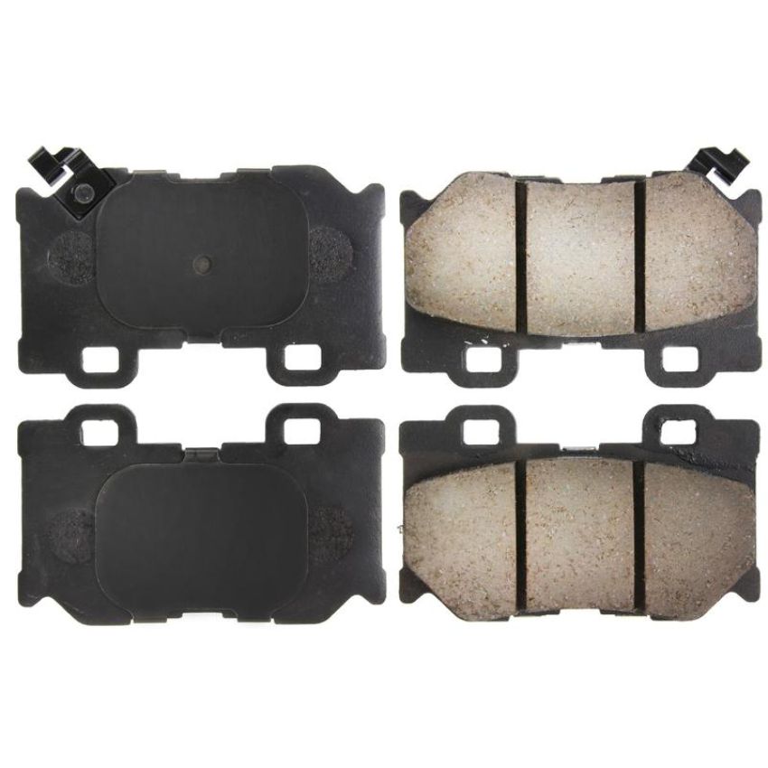 CENTRIC PARTS 105.13470 Posi Quiet Ceramic Brake Pads with Shims and Hardware