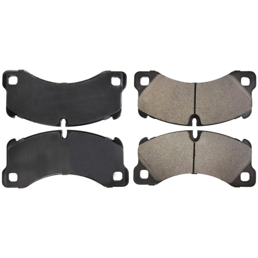 CENTRIC PARTS 105.13490 Posi Quiet Ceramic Brake Pads with Shims and Hardware
