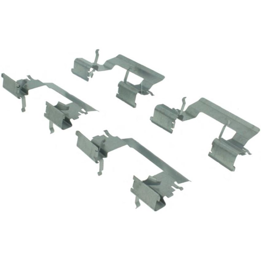 CENTRIC PARTS 105.13510 Posi Quiet Ceramic Brake Pads with Shims and Hardware