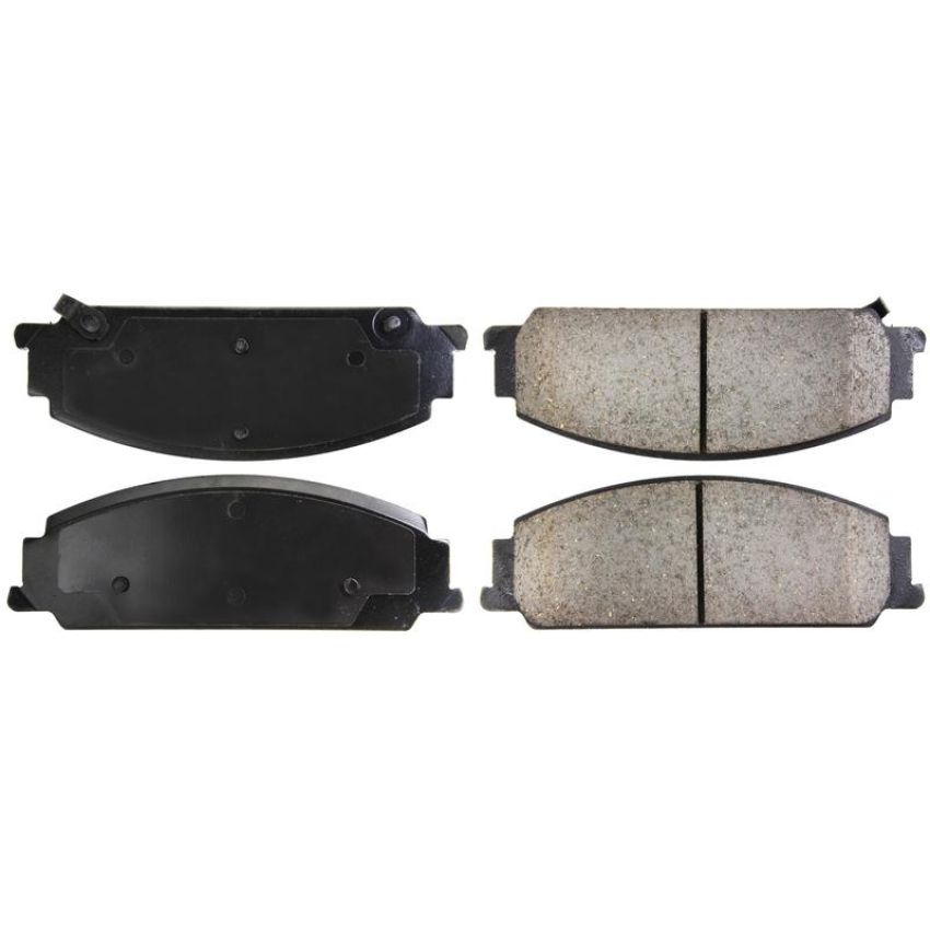 CENTRIC PARTS 105.13510 Posi Quiet Ceramic Brake Pads with Shims and Hardware