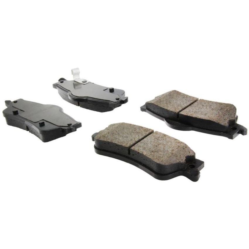 CENTRIC PARTS 105.13520 Posi Quiet Ceramic Brake Pads with Shims and Hardware