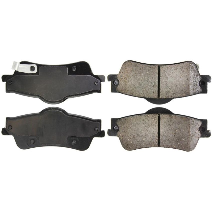 CENTRIC PARTS 105.13520 Posi Quiet Ceramic Brake Pads with Shims and Hardware