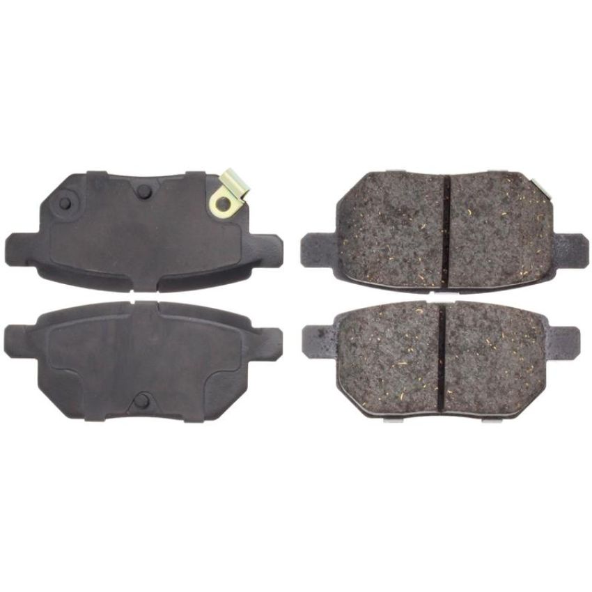 CENTRIC PARTS 105.13541 Posi Quiet Ceramic Brake Pads with Shims and Hardware